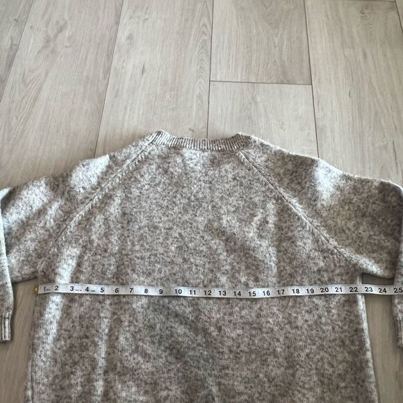 Anthropologie Rare Folk Hansel From Basel Swan Graphic Wool Sweater M - Picture 4 of 7